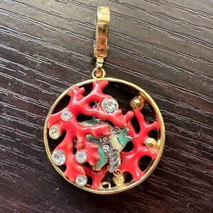 Very Rare Vintage Juicy Couture Angel Fish in Coral Charm